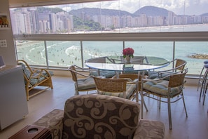 Living room - Apartamento Les Vagues  (Guarujá)