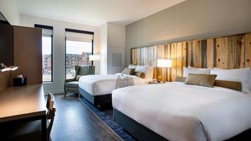 Premium bedding, pillow-top beds, iron/ironing board, free WiFi