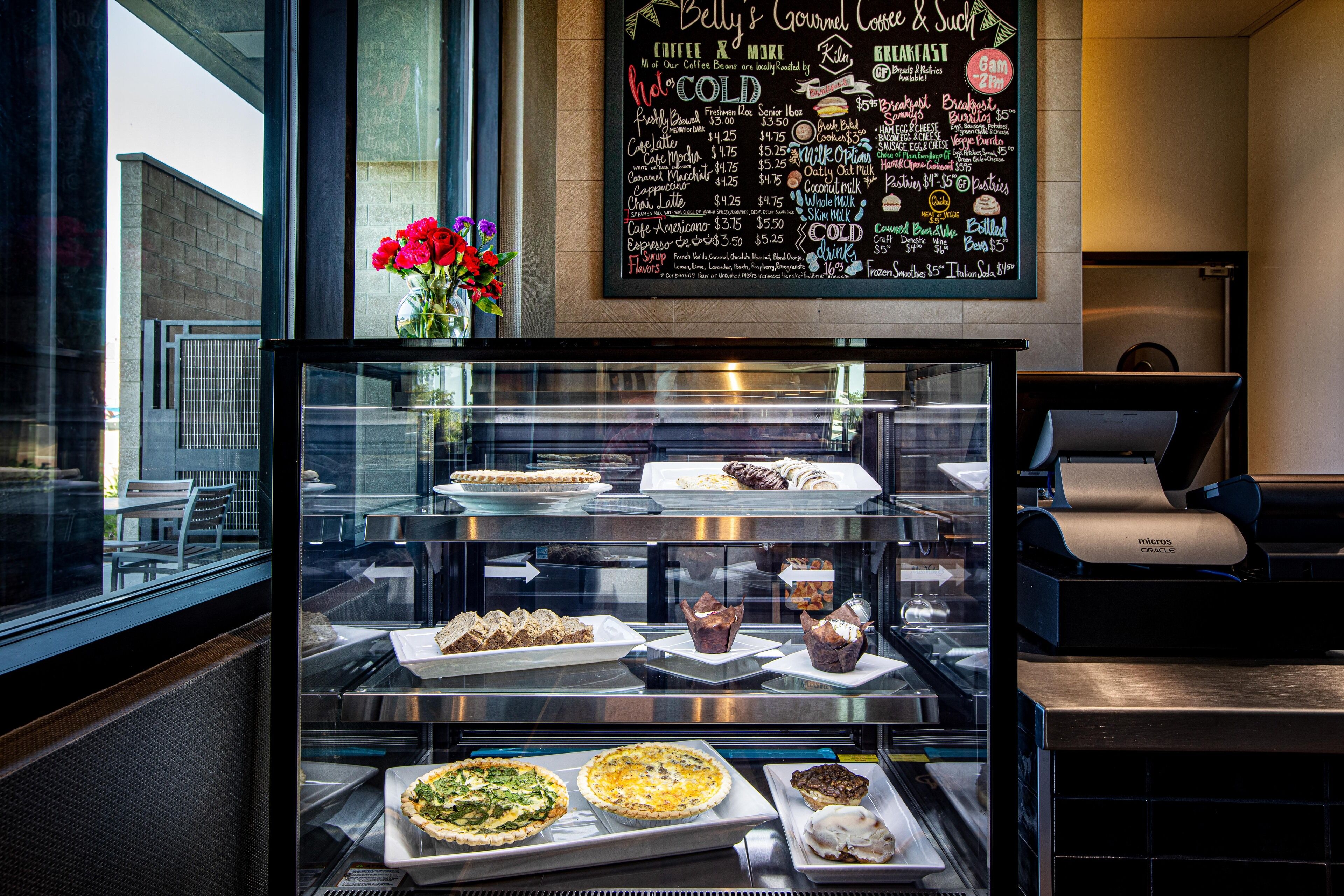 daily to-go breakfast for a fee