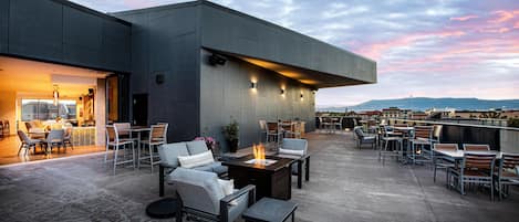 Rooftop terrace