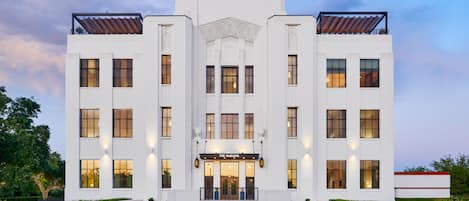 Fassade der Unterkunft