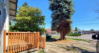 2 bedroom / 1 bath entire house across from the food trucks of the Aloha mall!