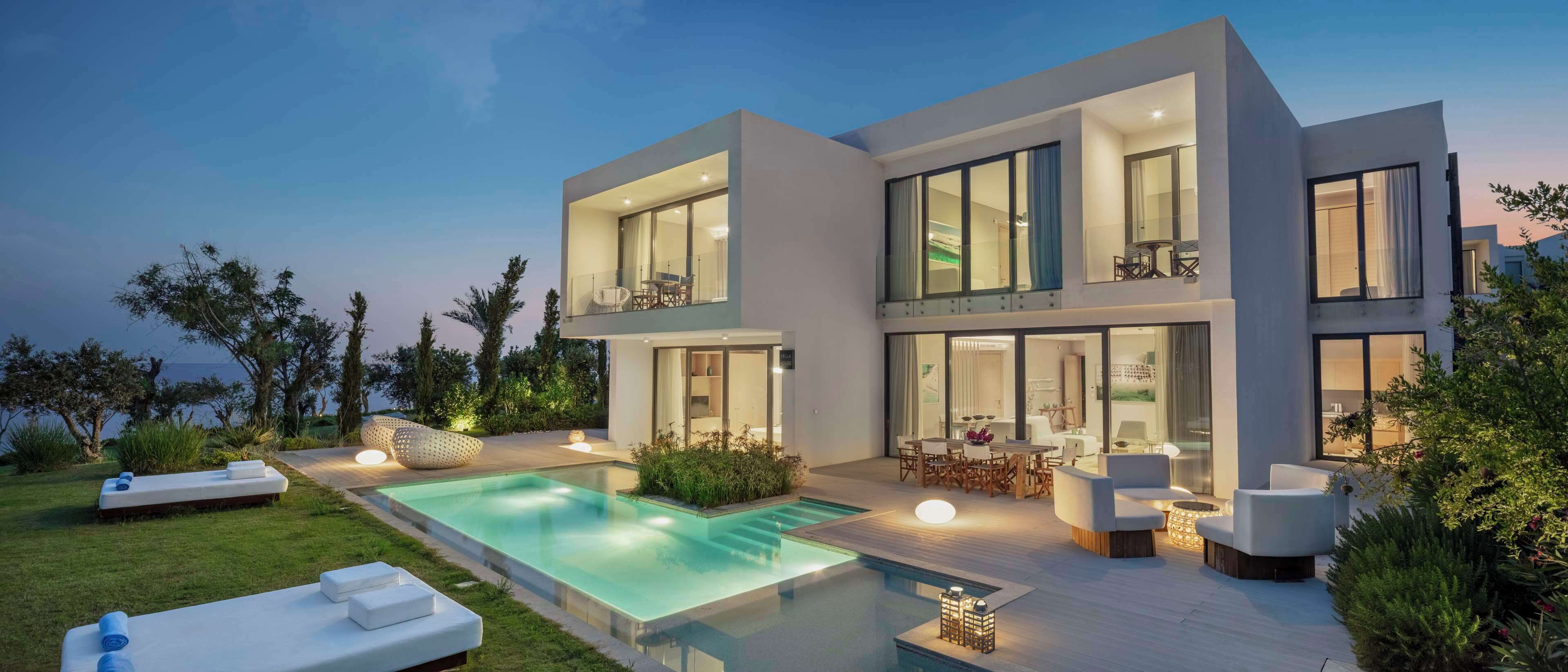 Suite presidencial, acceso a la piscina (Aegean) | Vistas desde la habitación