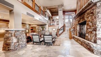 House, Multiple Beds (One Ski Hill Place) | Living room | Flat-screen TV, fireplace, DVD player