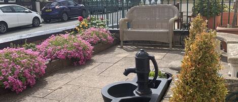 Majoituspaikan julkisivu