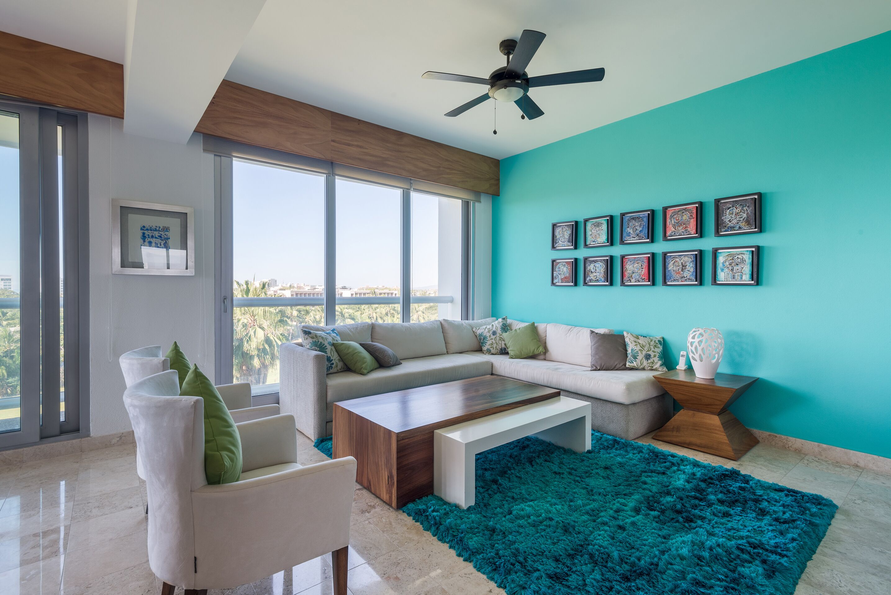 Apartment 7 people Pool Golf, acces to Vidanta Beach at Mayan 