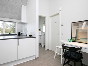 House | Private kitchen | High chair - Spacious Holiday Home in Humble With Beach Nearby (Bindslev)