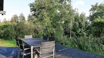 Hus | Udsigt fra overnatningsstedet