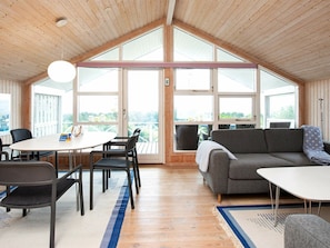 Dining - Heritage Holiday Home in Zealand With Terrace (Nykobing Sjaelland)