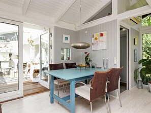 Dining - Luxurious Holiday Home in Hovedstaden With Terrace (Vejby)