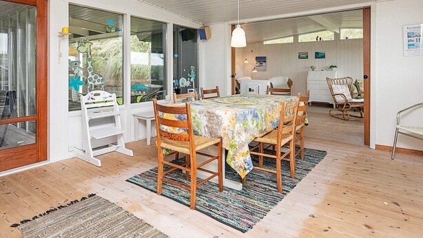 Dining - Modern Holiday Home in Jutland With Barbecue (Lokken)
