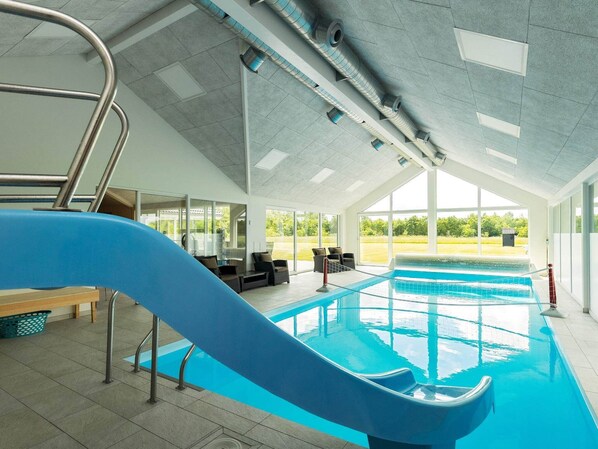 House | Pool | Indoor pool, outdoor pool - 15 Person Holiday Home in Hojslev (Hojslev)