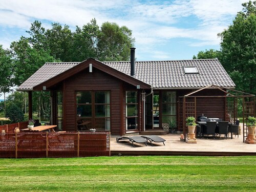 Sea-view Holiday Home in Roslev With Whirlpool