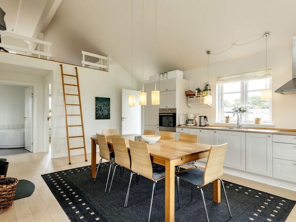 House | Private kitchen | High chair - 4 Star Holiday Home in Nysted (Nysted)