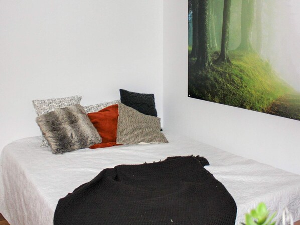 3 bedrooms, individually furnished