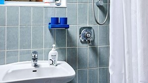 Bathroom - Traditional Holiday Home in Højby With Terrace (Hojby)