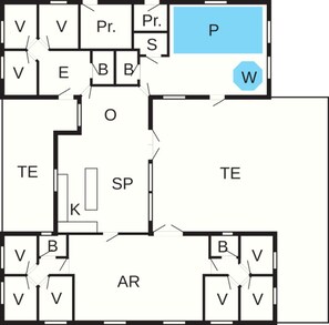 Ferienhaus | Grundriss
