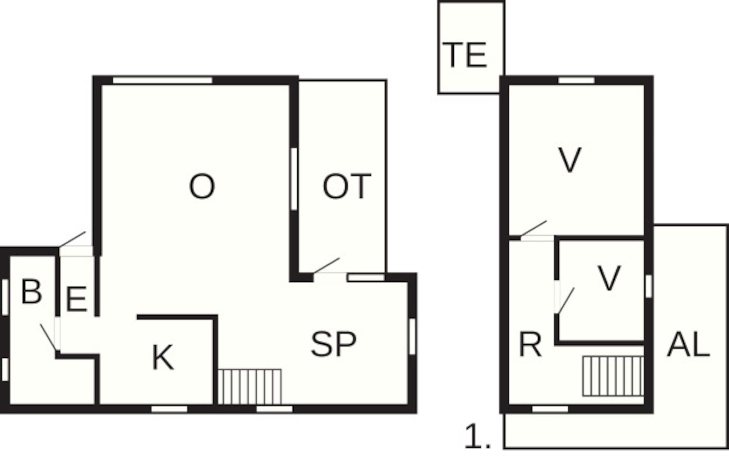 獨棟房屋 | 樓層平面圖