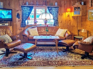 House | Living area - 6 Person Holiday Home in Grangarde (Grangarde)