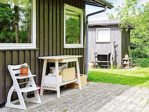 Balcony - 4 Person Holiday Home in Eskebjerg (Eskebjerg)