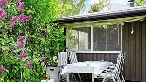 Balcony - 4 Person Holiday Home in Eskebjerg (Eskebjerg)