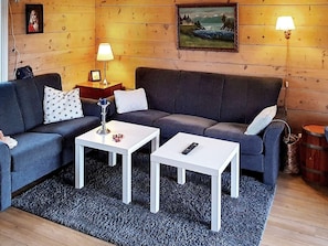 House | Living room - 6 Person Holiday Home in Austrheim (Austrheim)