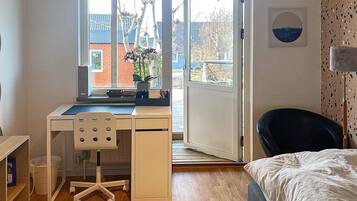 4 sovrum och unika möbler