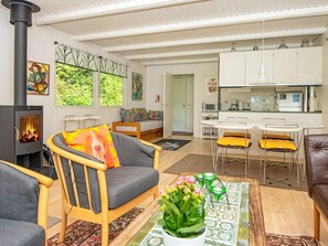 Living area - Tranquil Lakeside Retreat in Ry-by Traum (Ry)