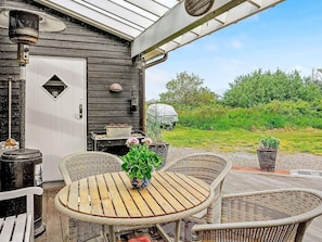 Balcony - Holiday Home in Jerup (Jerup)