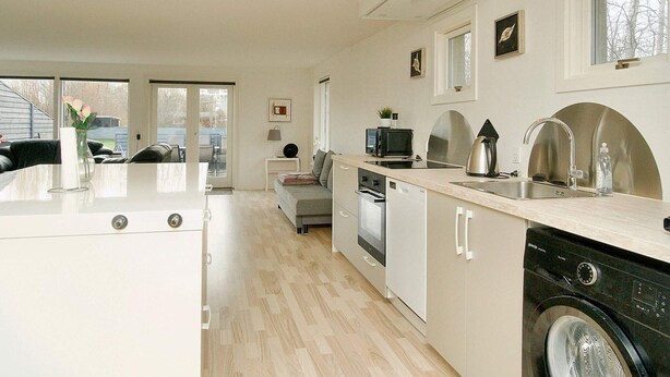 House | Private kitchen | High chair - Holiday Home in GrÃ¶mmitz (Grevinge)