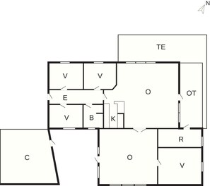 Floor plan - Seaside Serenity at Vejlby Klit-by Traum (Glesborg)
