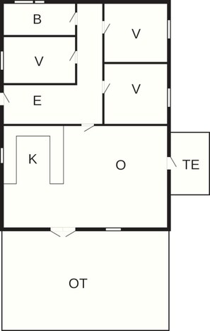 Casa | Planta do andar