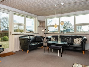 Living area - Quaint Holiday Home in Hejls near Sea (Hejls)