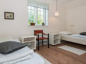 2 bedrooms, individually furnished, cribs/infant beds