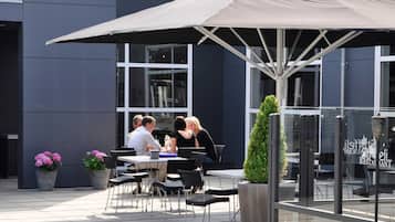 Hus | Udsigt fra overnatningsstedet