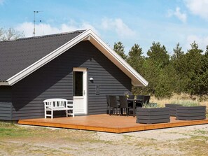 Hus | Udsigt fra overnatningsstedet