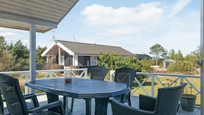Balcony - Lovely Holiday Home With Sauna in Glesborg (Glesborg)