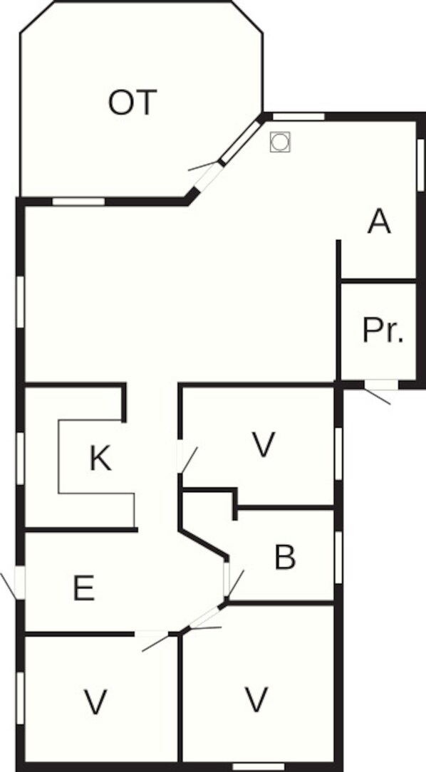 House | Floor plan - 4 Star Holiday Home in Rodby (Rodby)