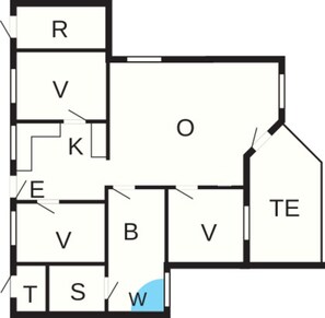 บ้านพัก | ผังชั้นอาคาร