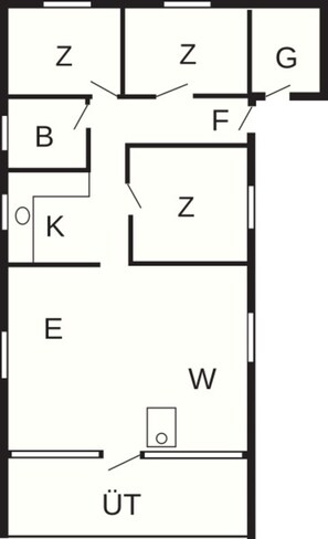 House | Floor plan - 6 Person Holiday Home in Glesborg-by Traum (Glesborg)