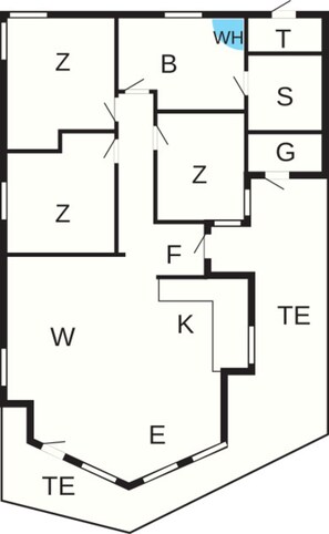 House | Floor plan - Holiday Home in Otterndorf (Otterndorf)