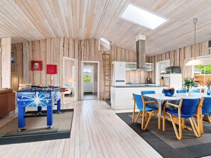 Outdoor dining - 10 Person Holiday Home in Hemmet (Hemmet)