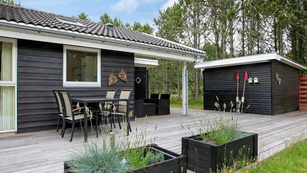Exterior - Spacious Cottage in Albaek Jutland With Sauna (Aalbaek)