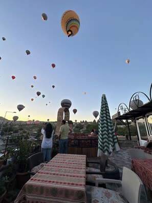 Terrace/patio - Lucky Luke Pansiyon (Nevsehir)