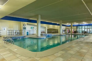 Indoor pool, a heated pool