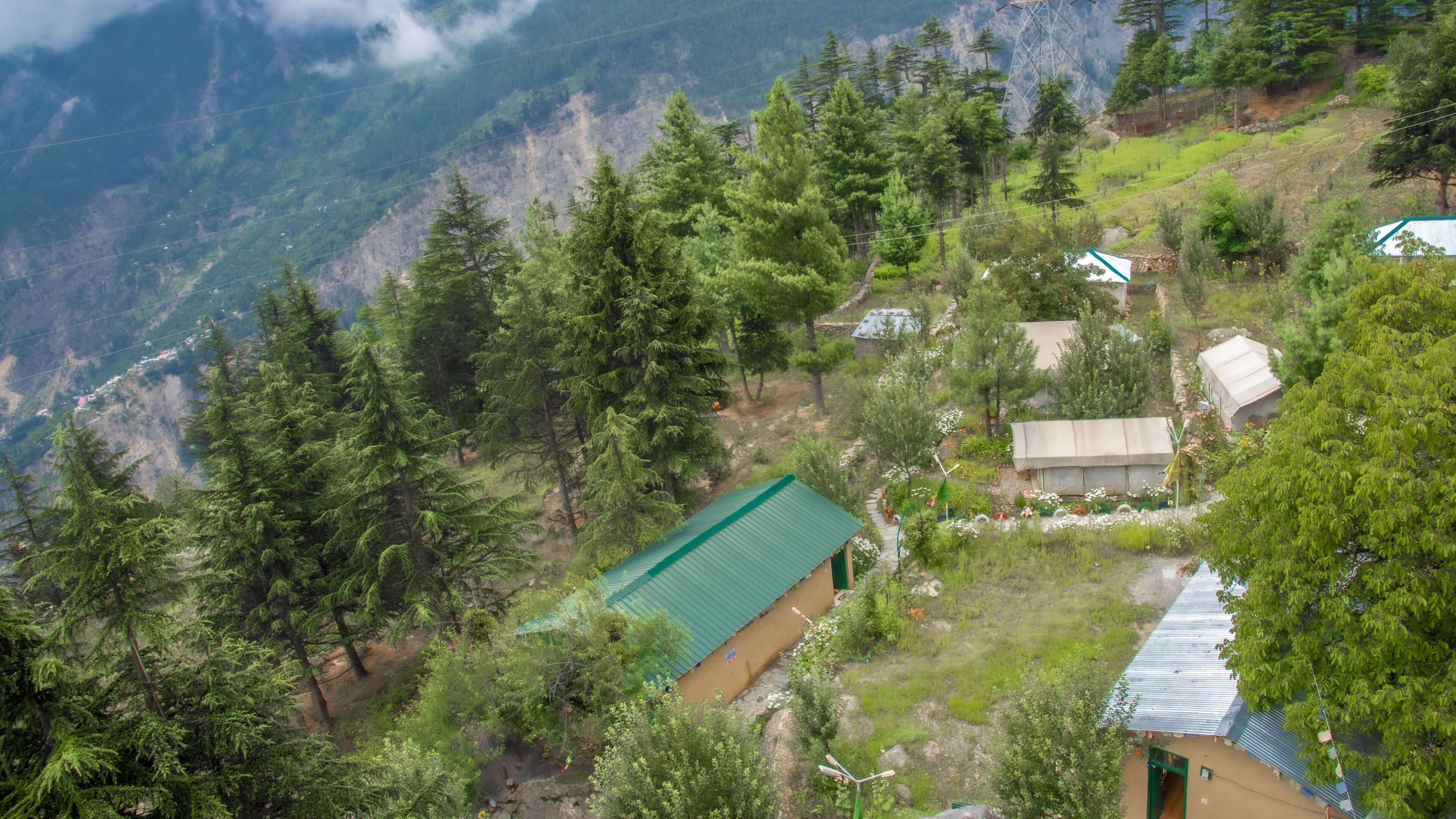 Monk Tents by LivingStone Mud Huts