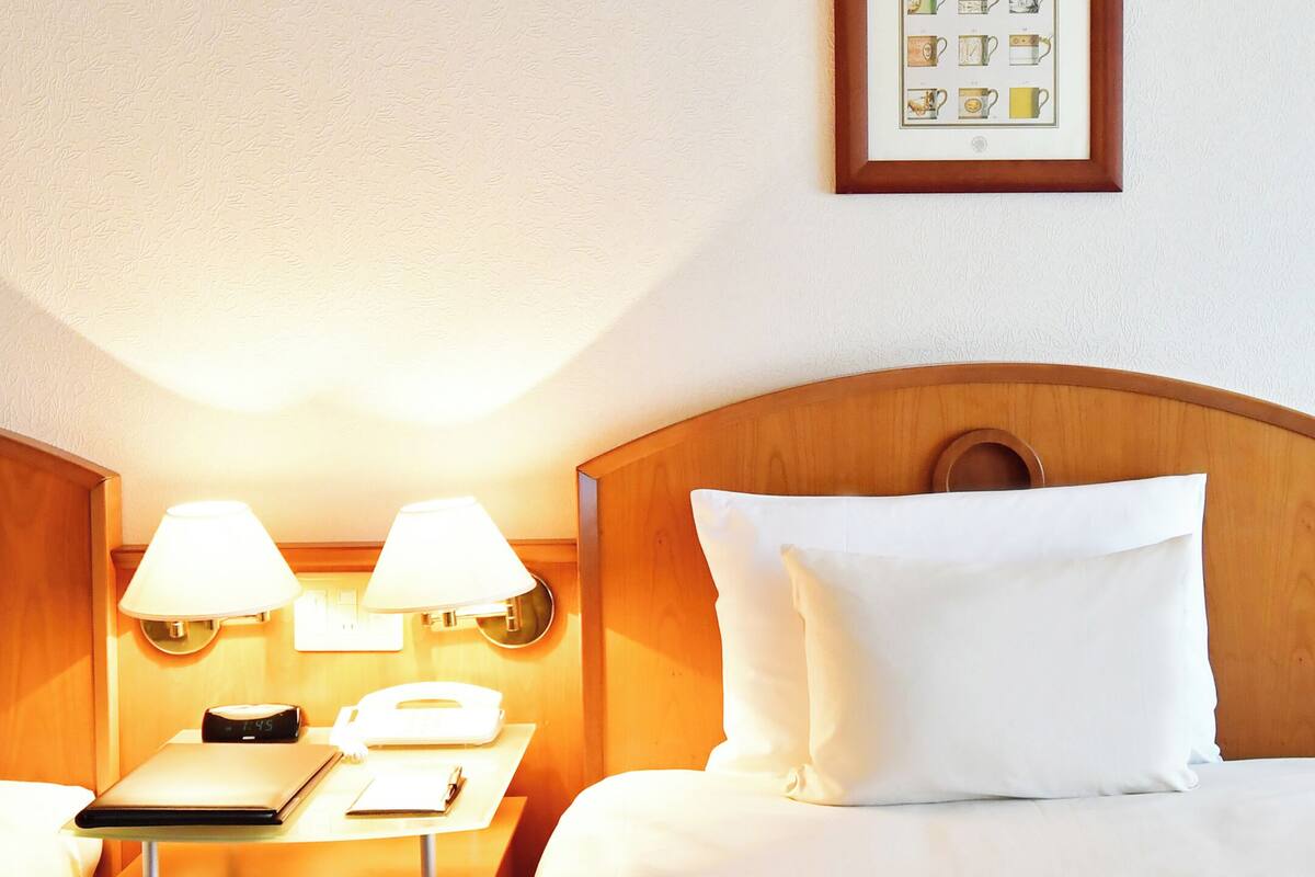 standard twin room, non smoking | 1 bedroom, desk, free wifi