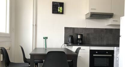 L'urban - Appart au Top! Studio + parking + equipped for long stays