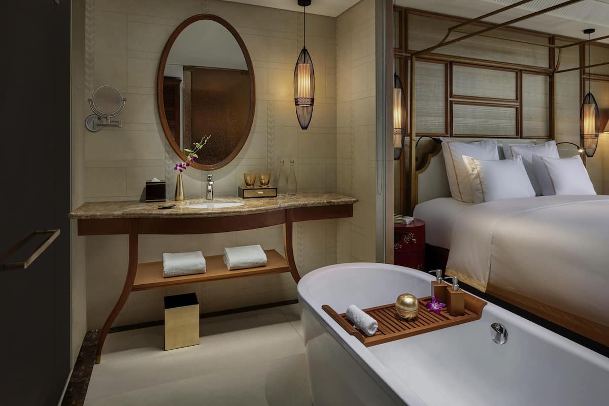 Ropa de cama hipoalergénica y minibar