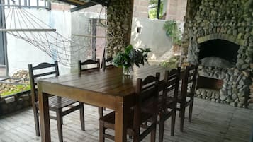 Outdoor dining